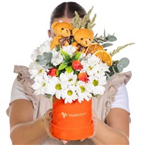 Daisy Together Ayıcıklı Papatya Bahçesi