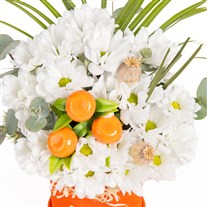 Tangerine Lace Beyaz Çiçek Rüyası