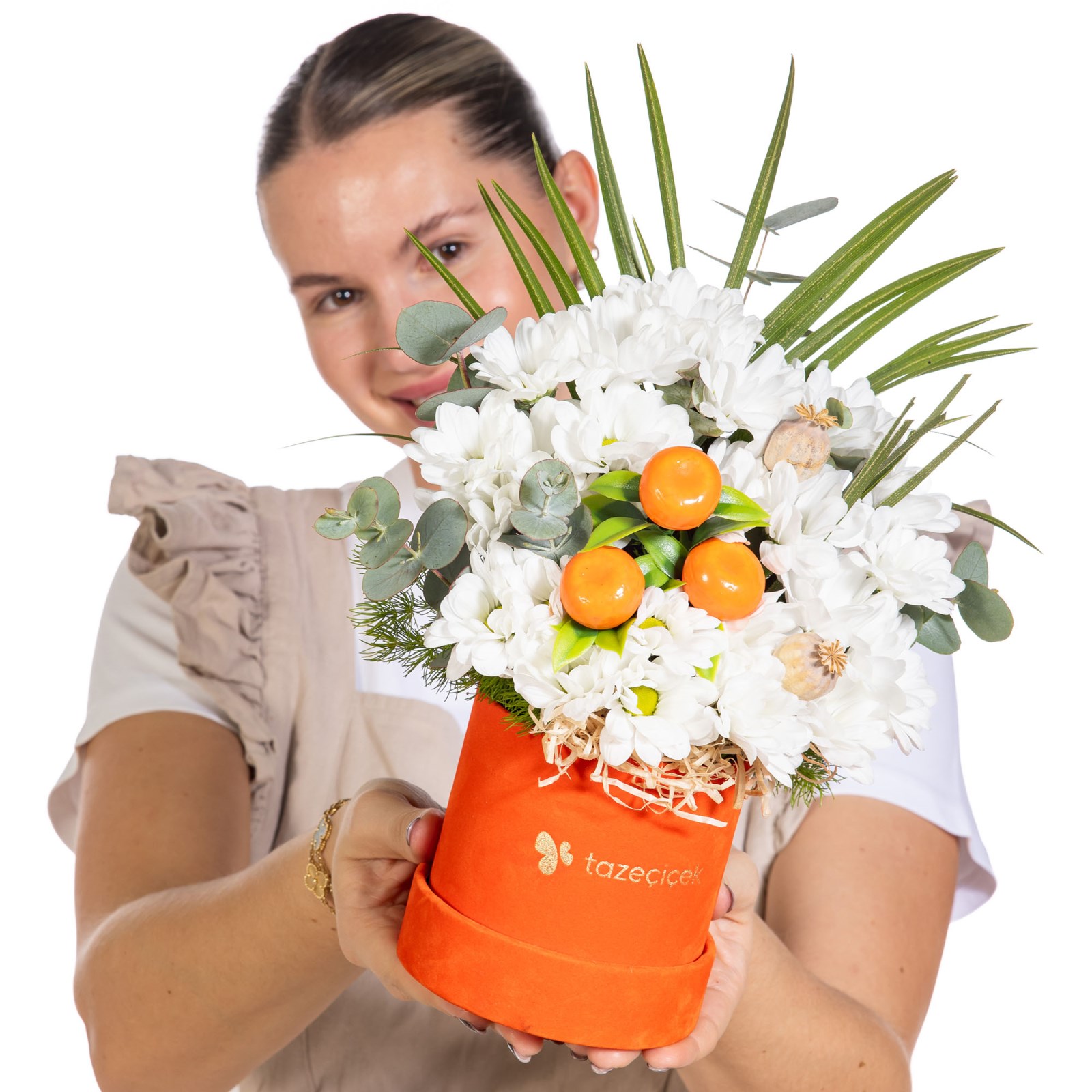 Tangerine Lace Beyaz Çiçek Rüyası