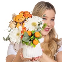 Teddy Marmalade Gerbera ve Güller
