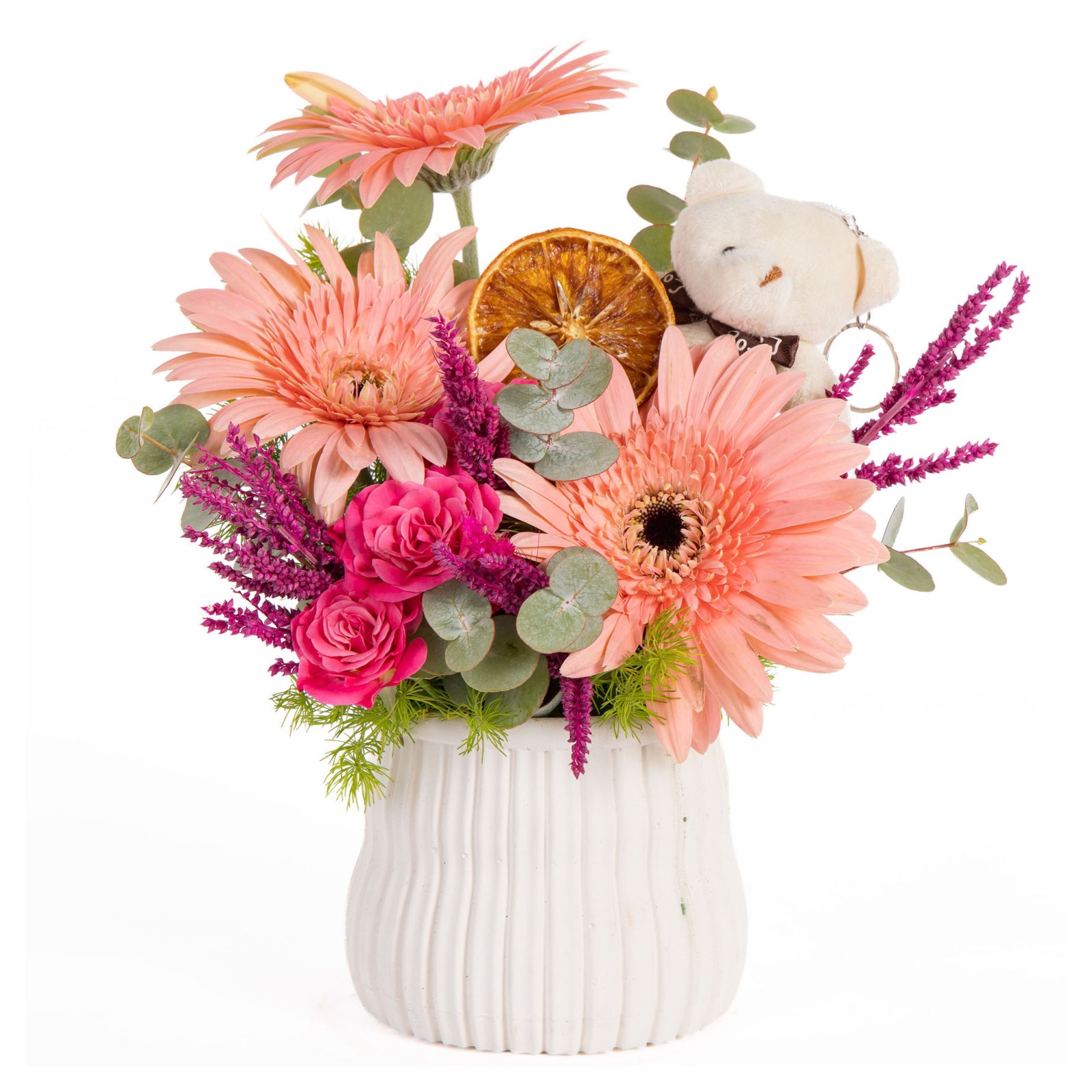 Peach Sweetheart Gerbera Neşesi