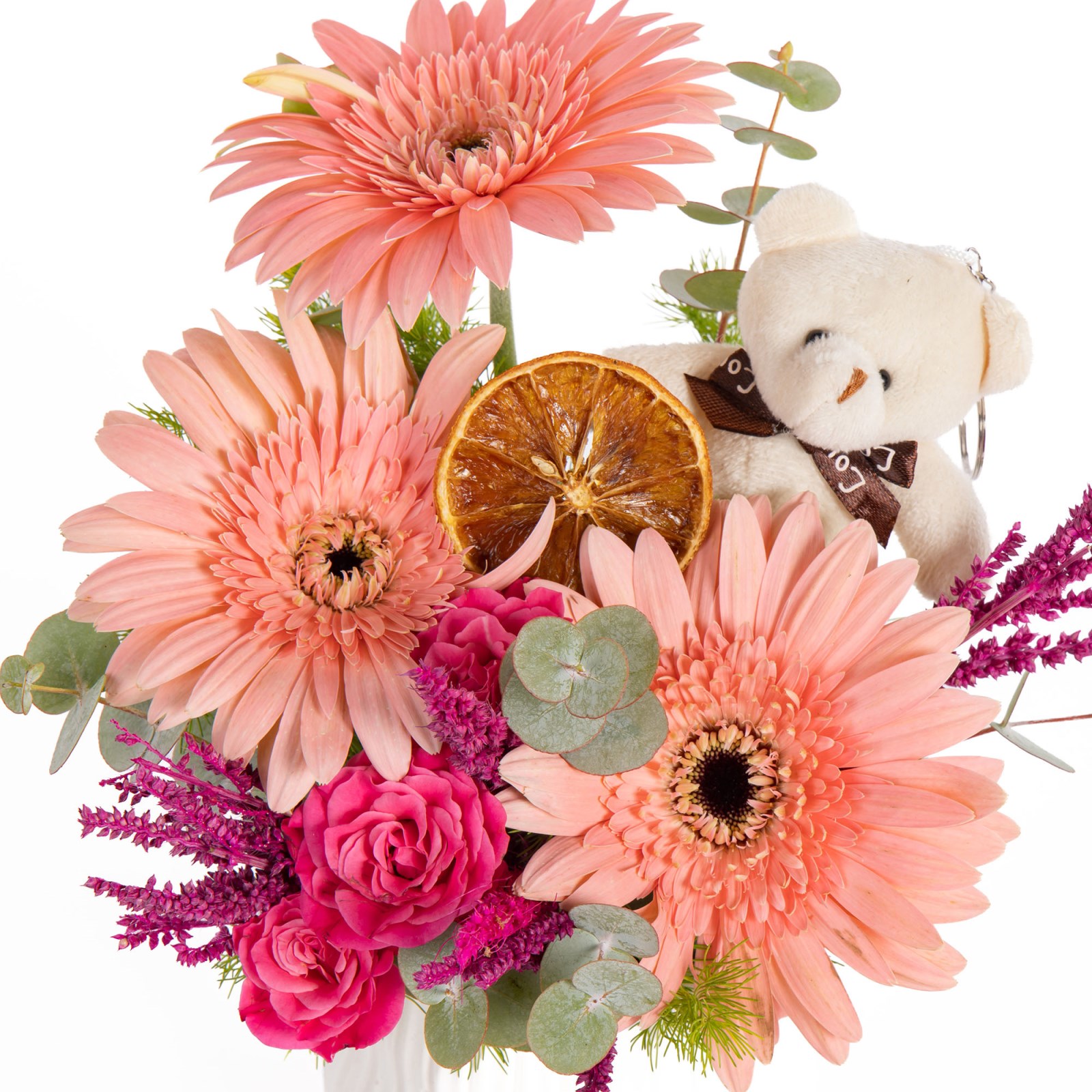 Peach Sweetheart Gerbera Neşesi
