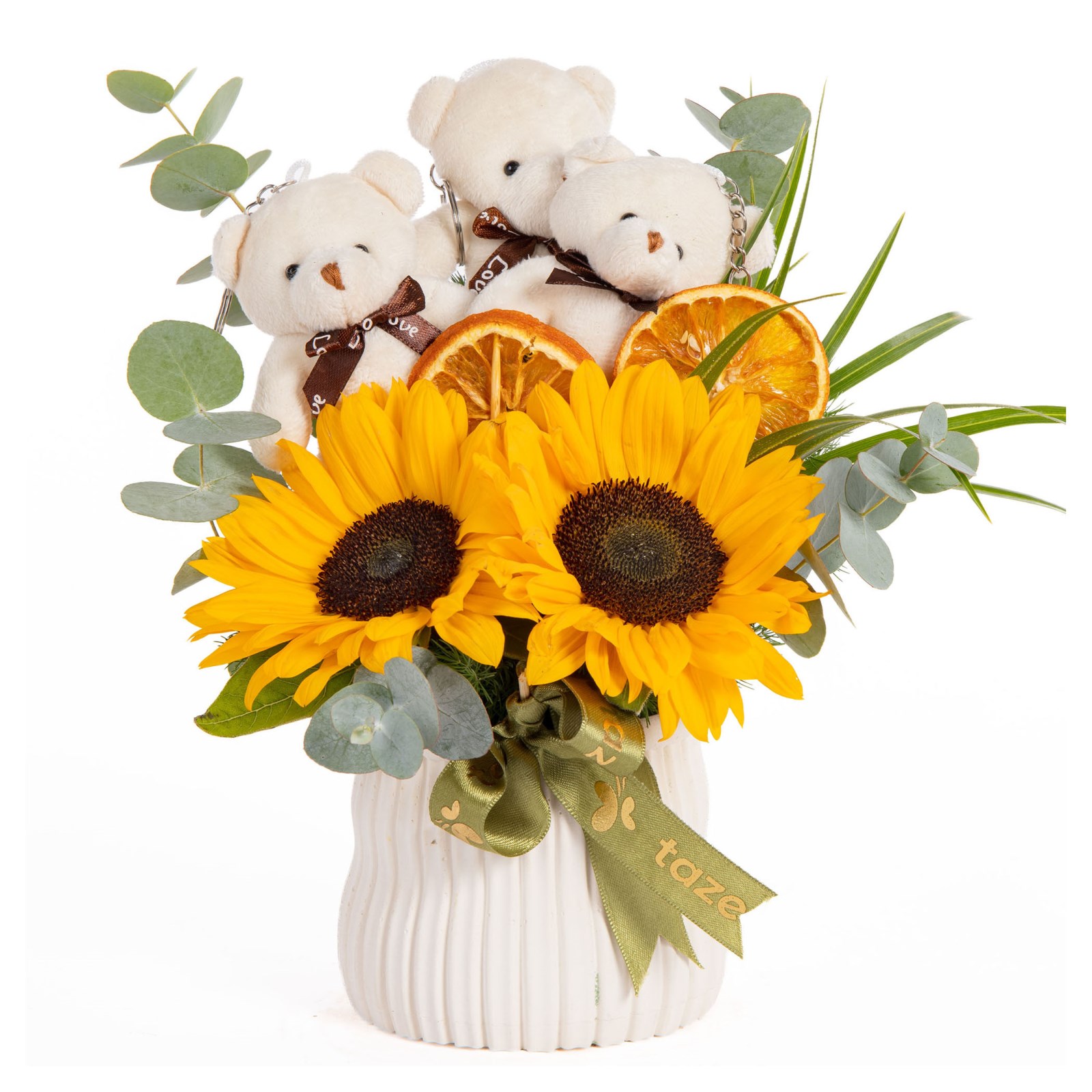 Sunny Hugs Ayıcıklı Ayçiçekleri