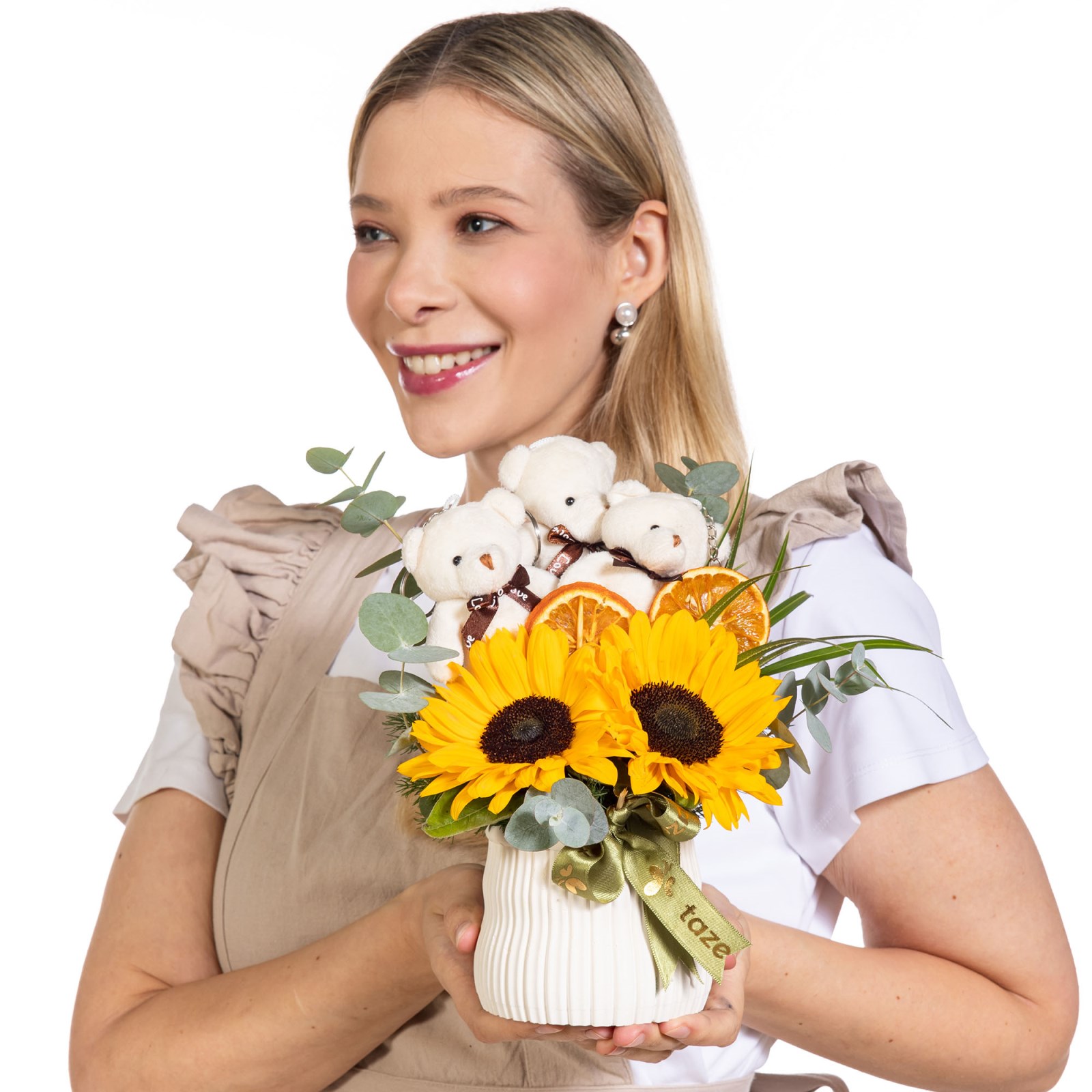 Sunny Hugs Ayıcıklı Ayçiçekleri