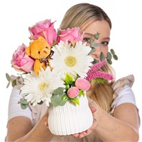 Rosy Hello Güllü Merhaba Aranjmanı