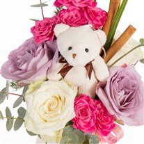 Teddy Wishes Renkli Güller