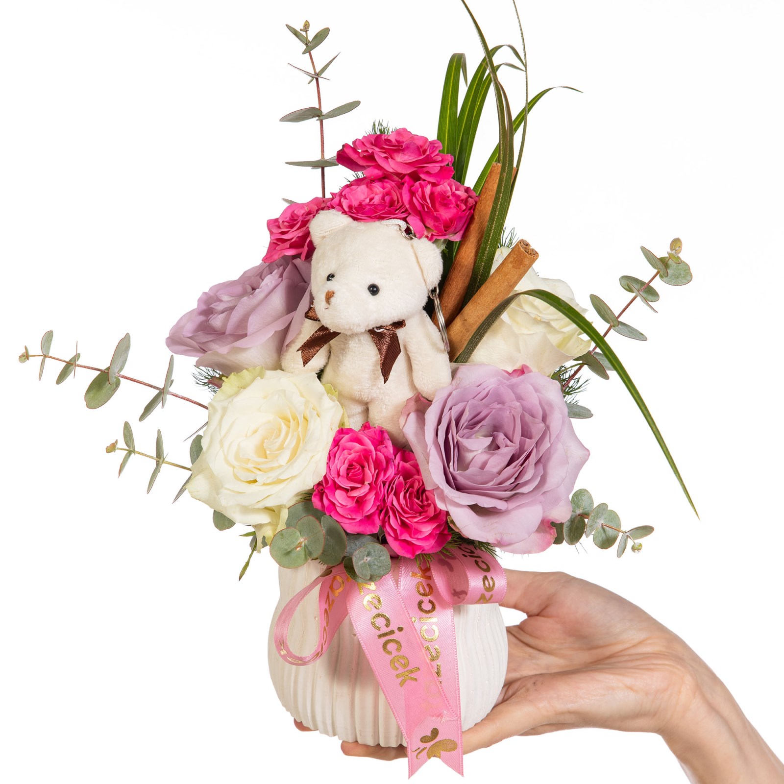 Teddy Wishes Renkli Güller