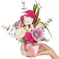 Teddy Wishes Renkli Güller