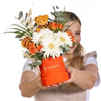Citrus Teddy Gerbera ve Güller