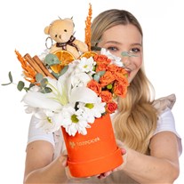Citrus Hug Lilyum ve Güller