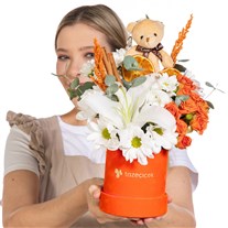 Citrus Hug Lilyum ve Güller