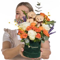 Teddy Harvest Ayıcıklı Gül Bahçesi