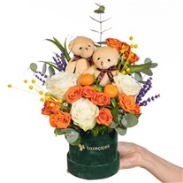Teddy Harvest Ayıcıklı Gül Bahçesi