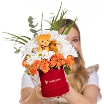 Honey Cuddle Ayıcıklı Papatya Neşesi