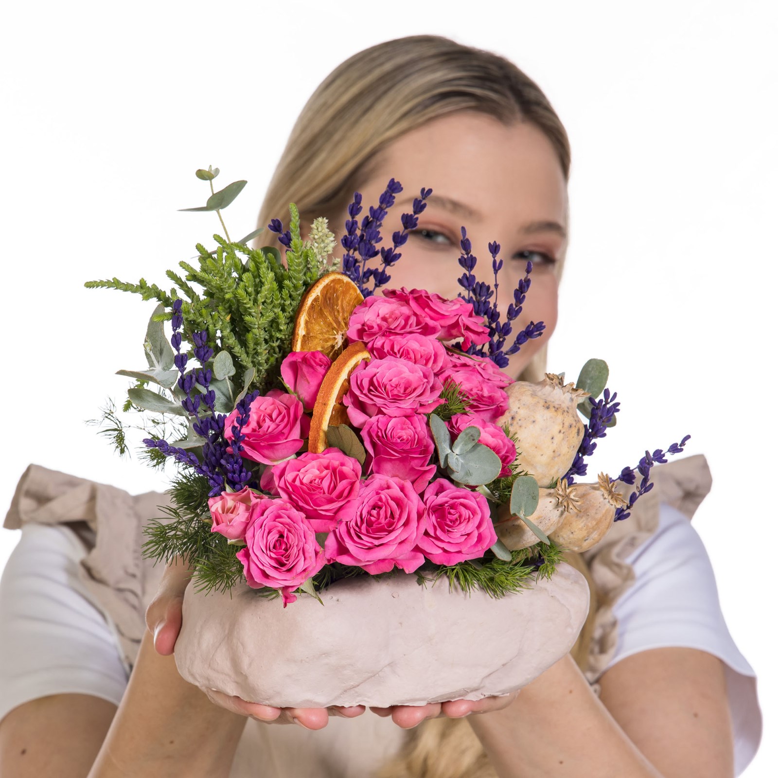 Roseberry Kiss Pembe Çardak Güller