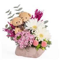 Teddy Meadow Ayıcıklı Çiçek Bahçesi