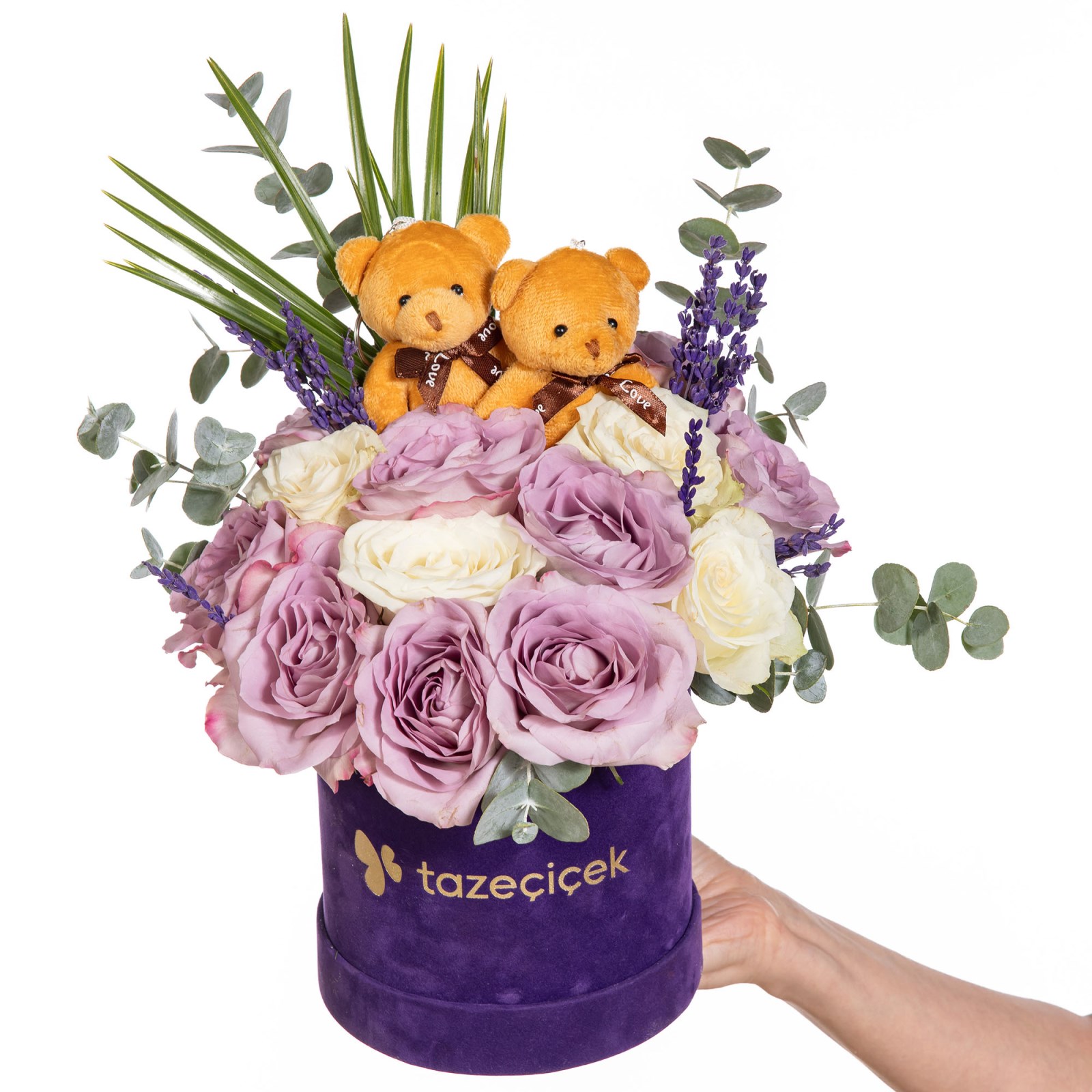 Lilac Treasure Ayıcıklı Gül Hazinesi