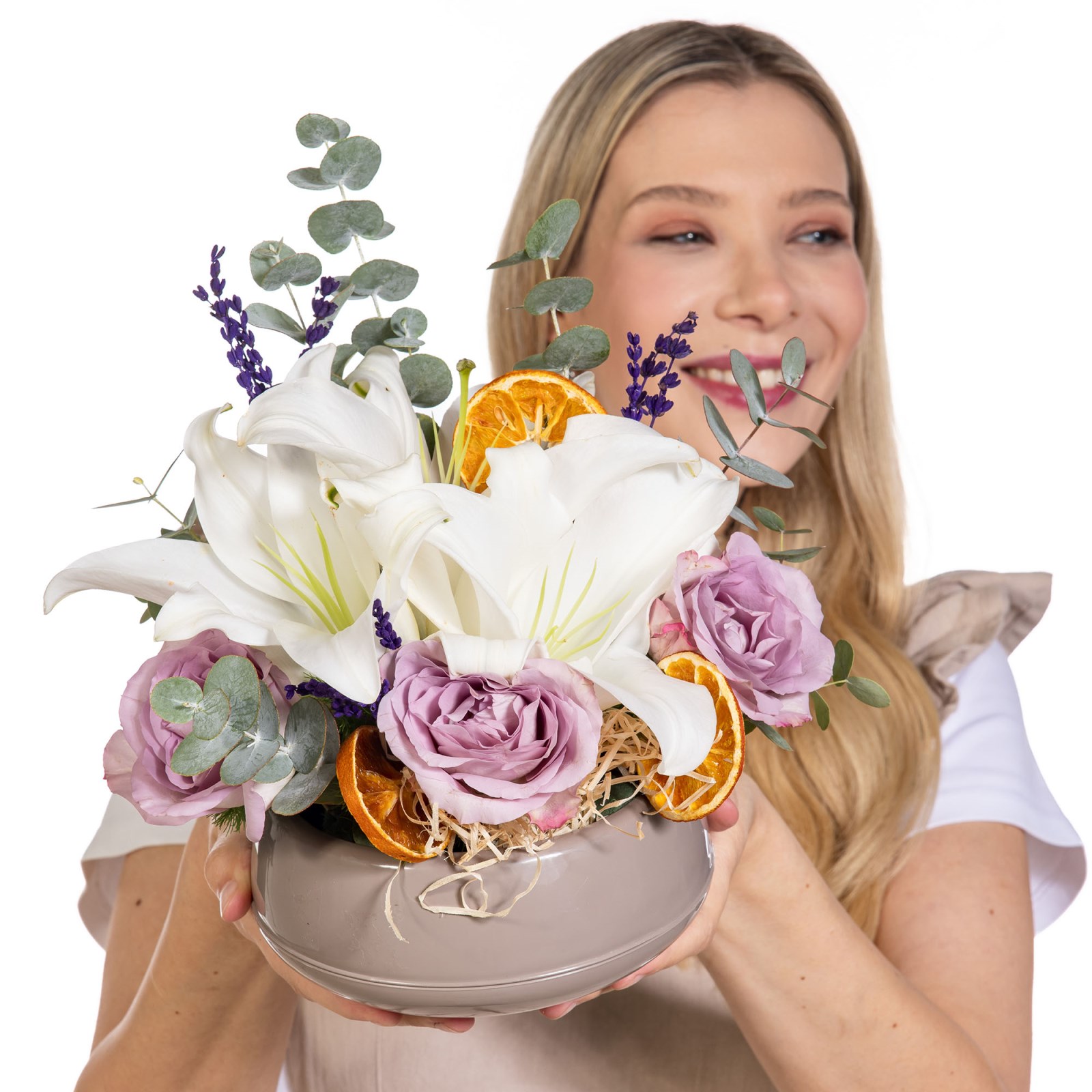 Lilac Pearl Lila Masal Aranjmanı