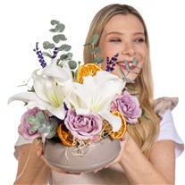 Lilac Pearl Lila Masal Aranjmanı