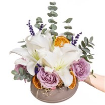 Lilac Pearl Lila Masal Aranjmanı