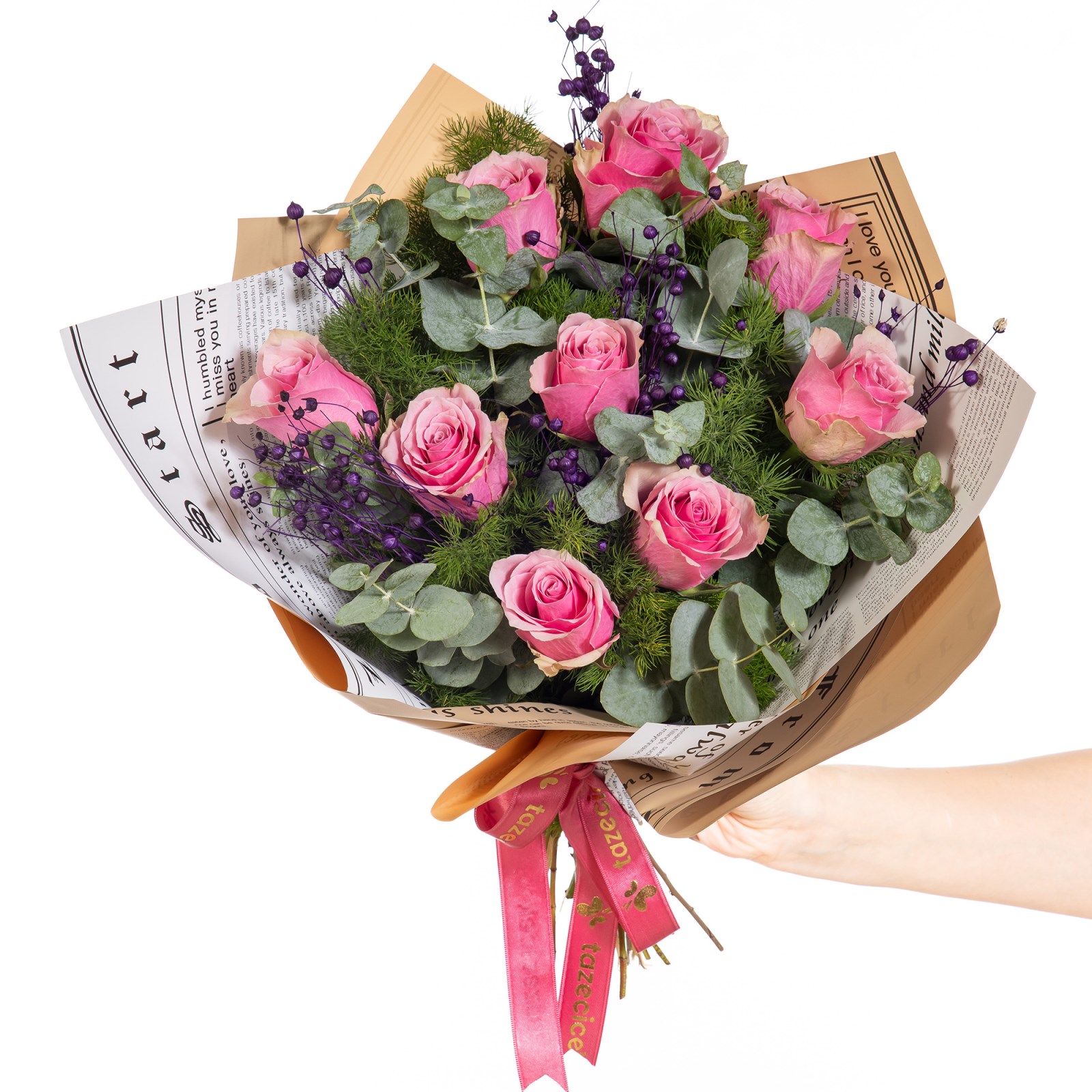 Rosy Picnic Pembe Gül Bahçesi