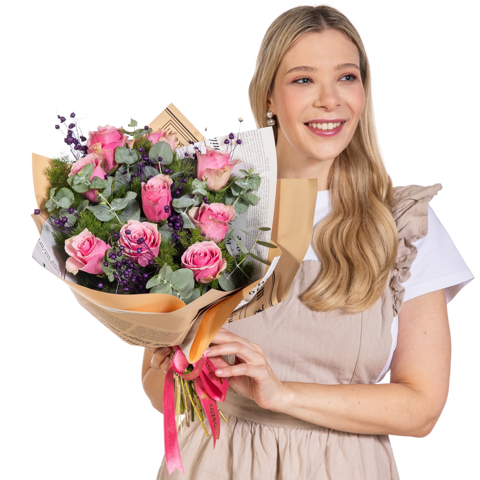 Rosy Picnic Pembe Gül Bahçesi