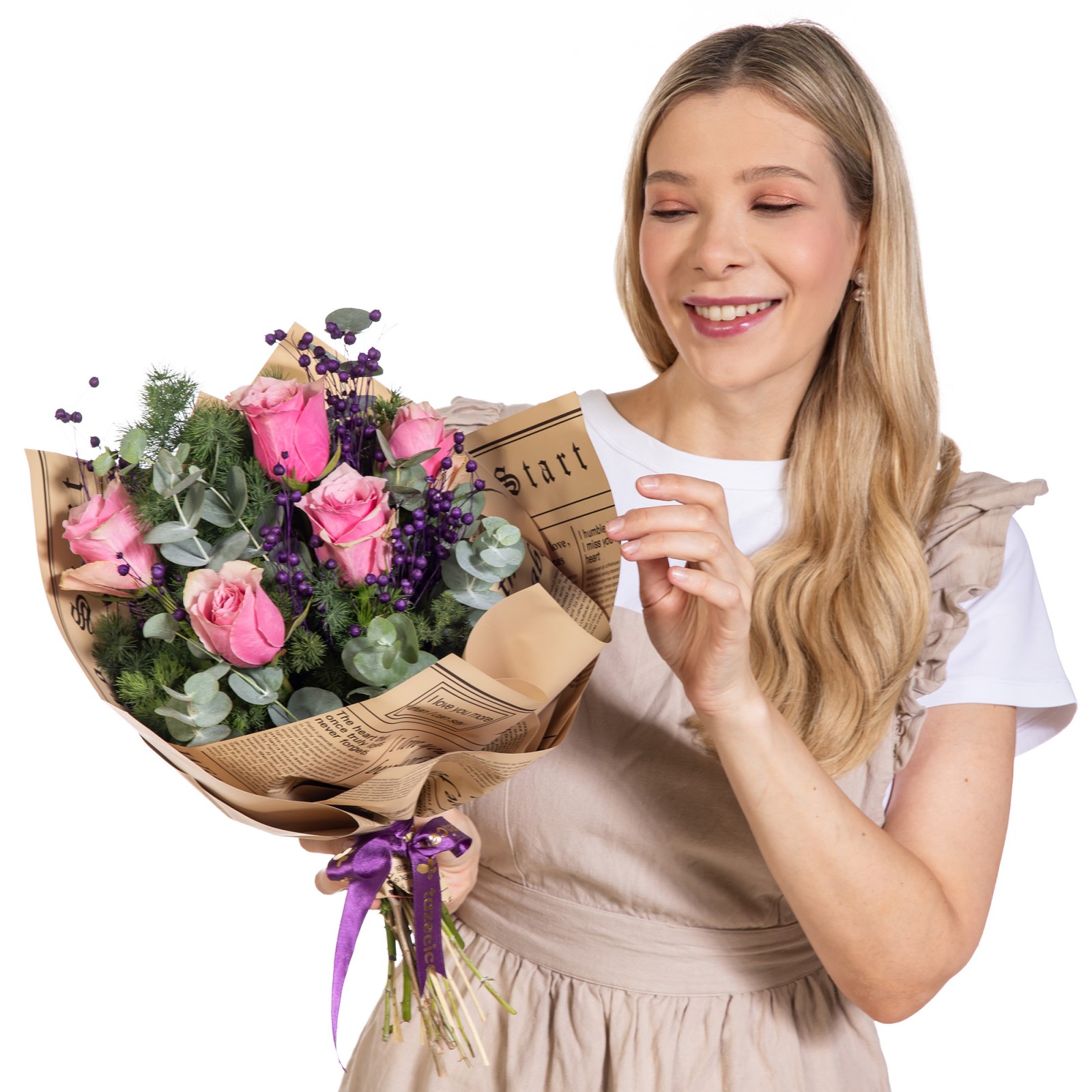 Petal Candy Pembe Gül Rüyası
