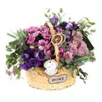 Wildflowers in Home Basket