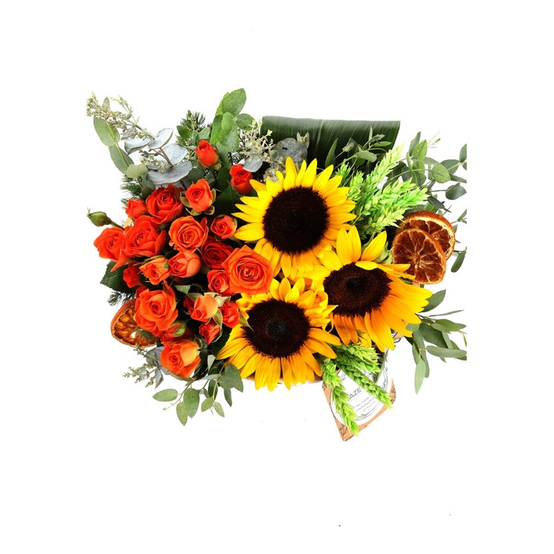 Sunflowers in the Basket