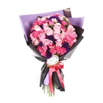Floral Embrace 59 Mix Gül Buketi