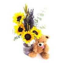 Teddy & Sunflower