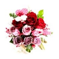 Rainbow Roses Vazoda Gül