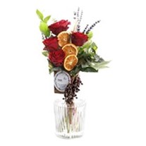 Valentine Roses Vazoda Gül