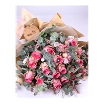 Pink Design - Pembe Gül Buketi