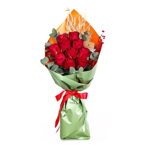 Anniversary Bliss Kırmızı Gül Buketi