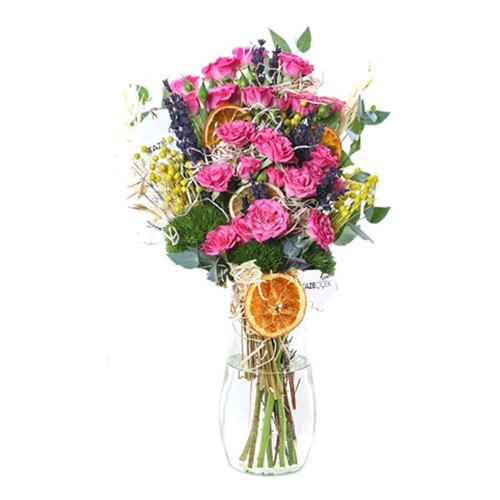 Blush Rose Çiçek Vazosu