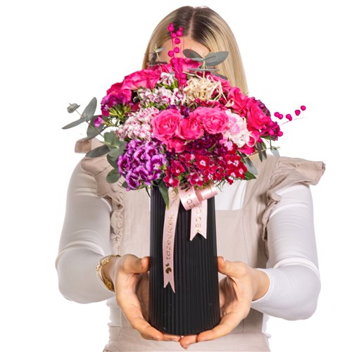 Bold Pink Fuşya Güller