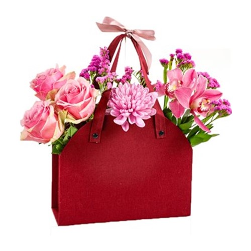 Burgundy Pink Effect