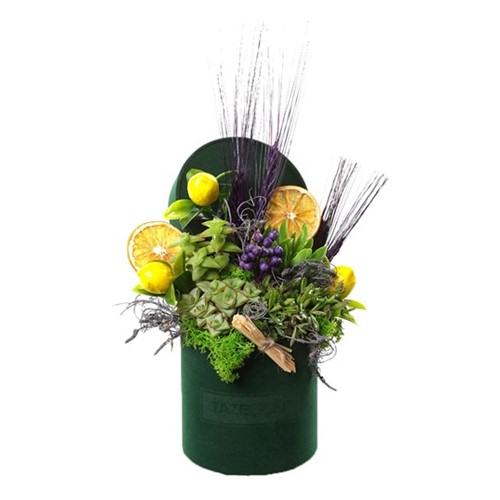 Calm Green Flowers