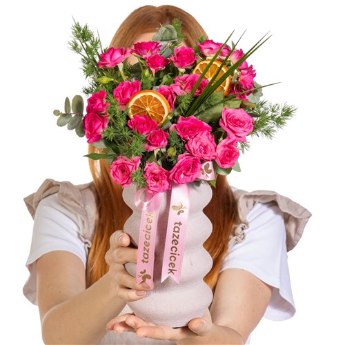 Citrus Belle Pembe Çardak Güller