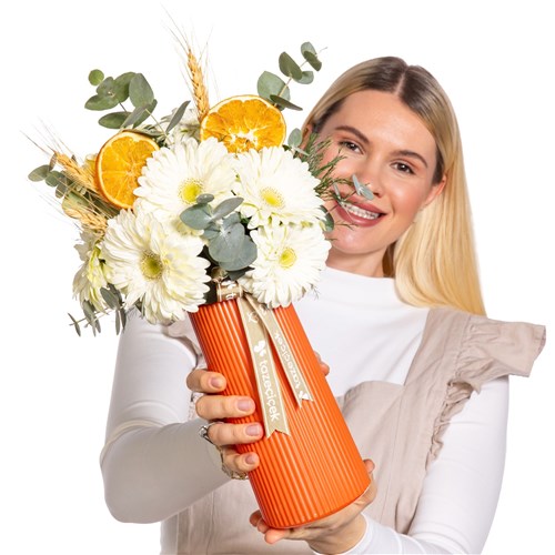 Citrus White Gerbera