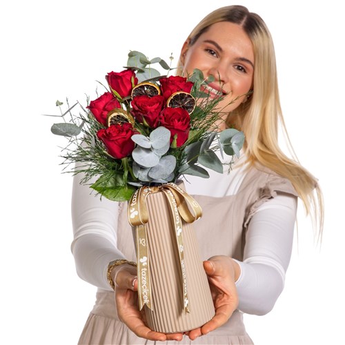 Crimson Love Kırmızı Gül
