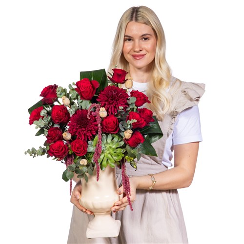 Crimson Luxe Kırmızı Güller