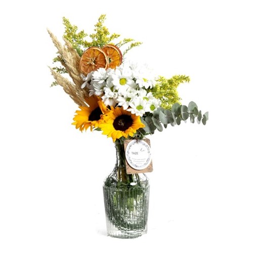 Daisy & Sunflower Party Çiçek Aranjmanı