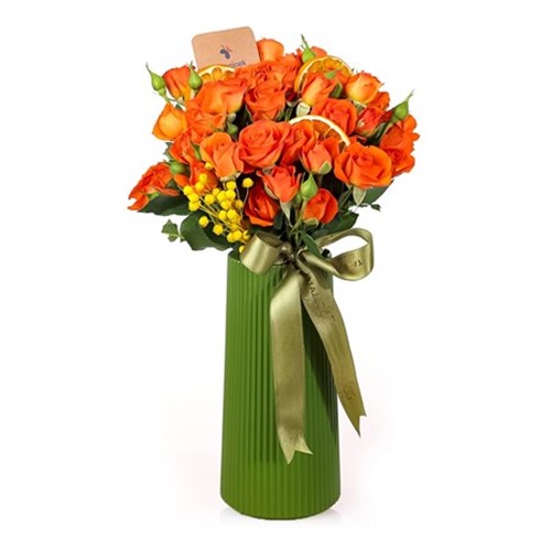 Dazzling Orange Love Güller