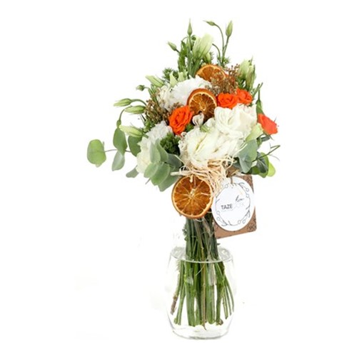 Double Beauty Rose & Lisianthus