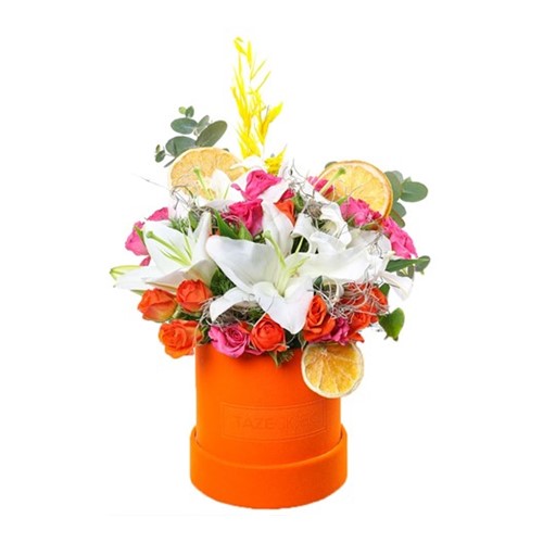 Fire Flower Arrangement
