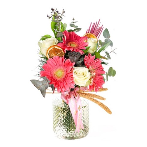 Gerbera Waltz Çiçek Aranjmanı