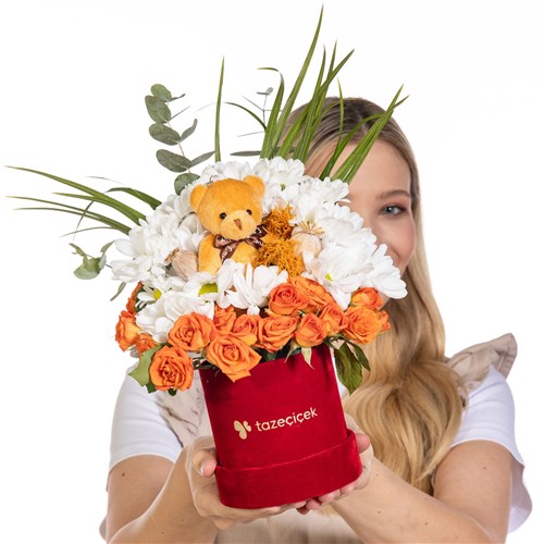 Honey Cuddle Ayıcıklı Papatya Neşesi