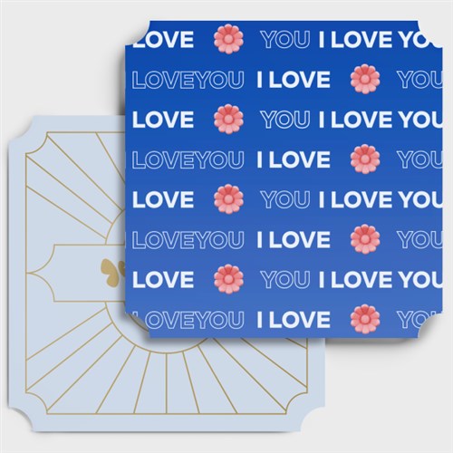 I Love You Floral